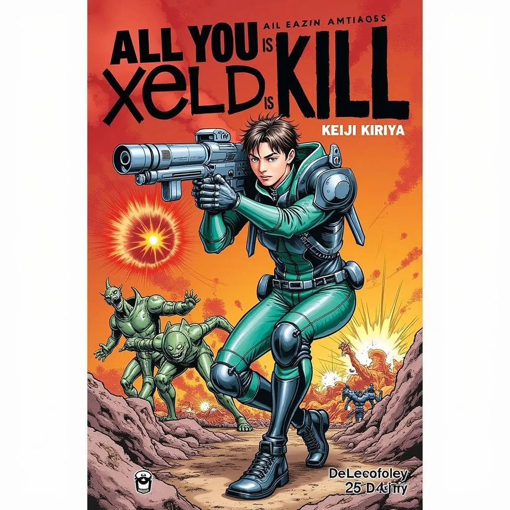 Bìa truyện All You Need Is Kill