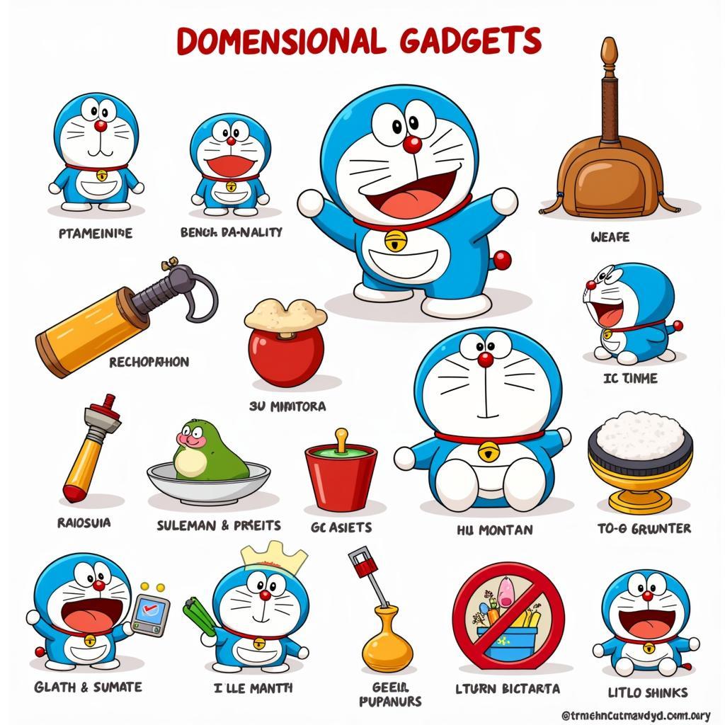 Bộ sưu tập bảo bối của Doraemon