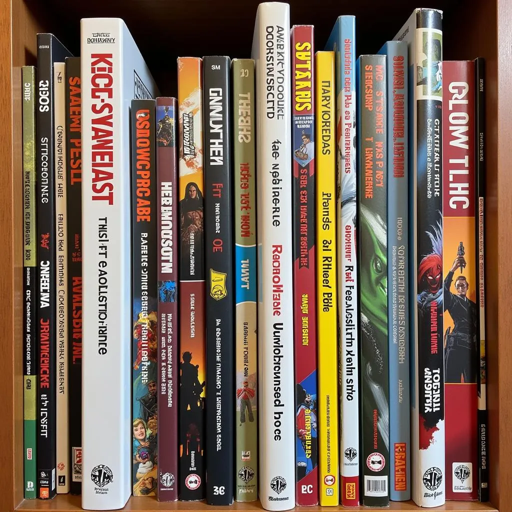 Collection of English Comic Books