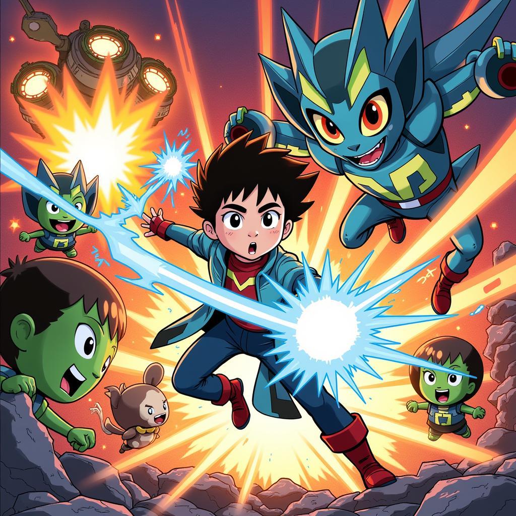 Boboiboy Chiến Đấu