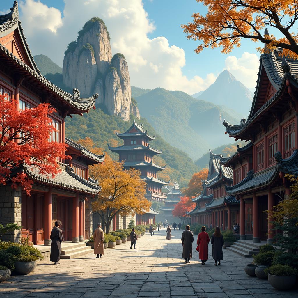 Historical settings in ancient Chinese novels