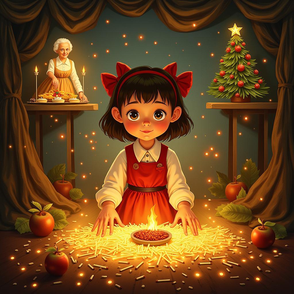 The Little Match Girl and Her Magical Matches