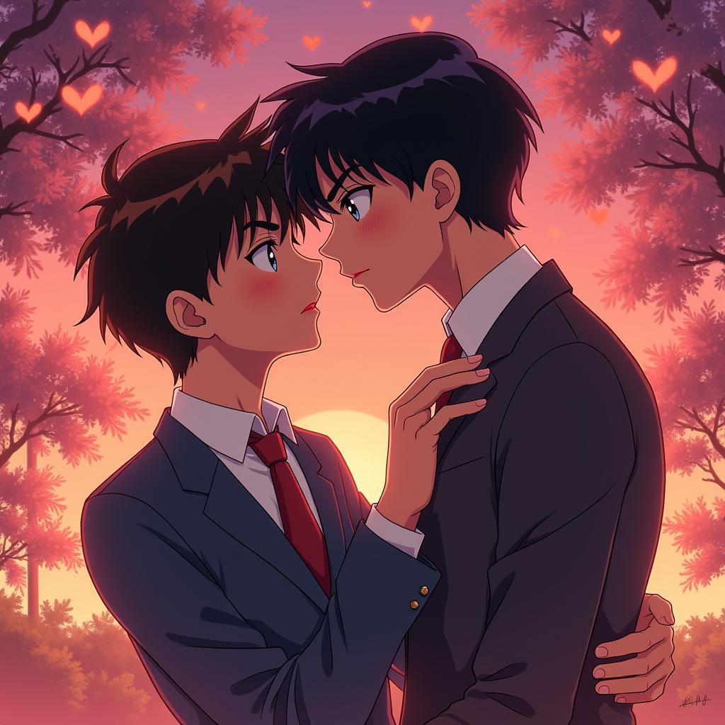 Conan Đam Mỹ: Shinichi và Heiji