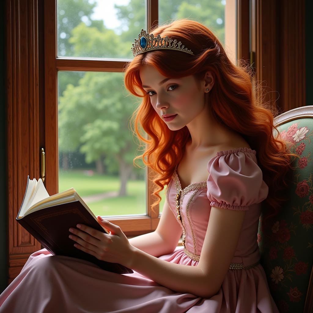 Princess Anya Reading