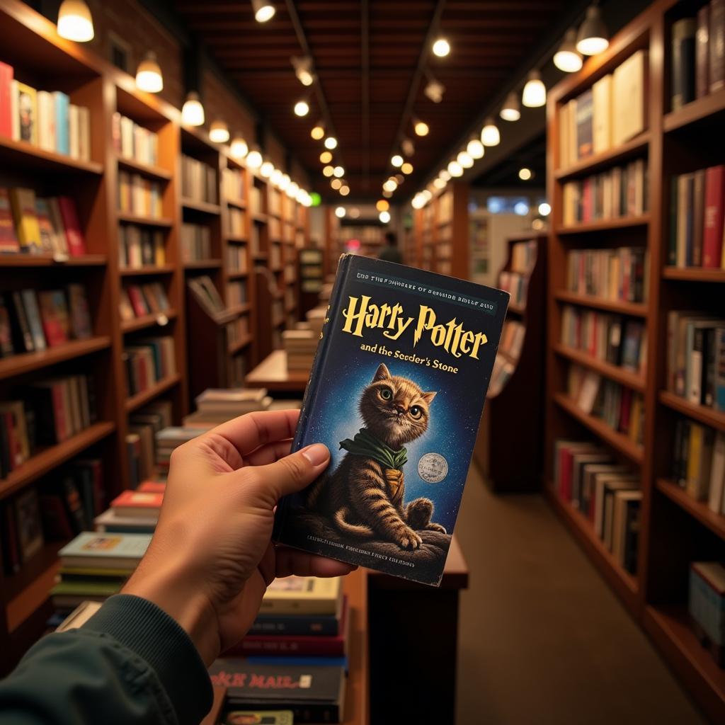 Discovering "Harry Potter" in a Bookstore