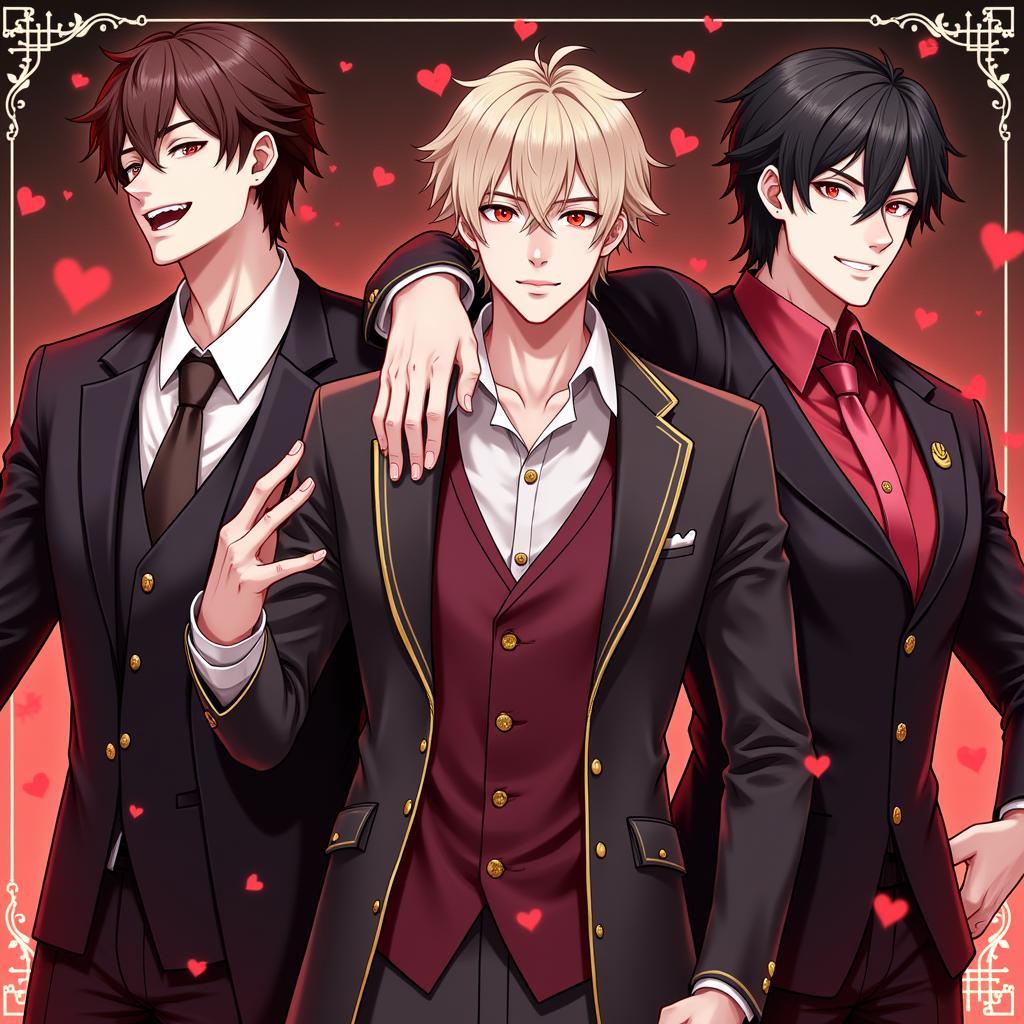 Các nhân vật nam chính trong Dance with Devils