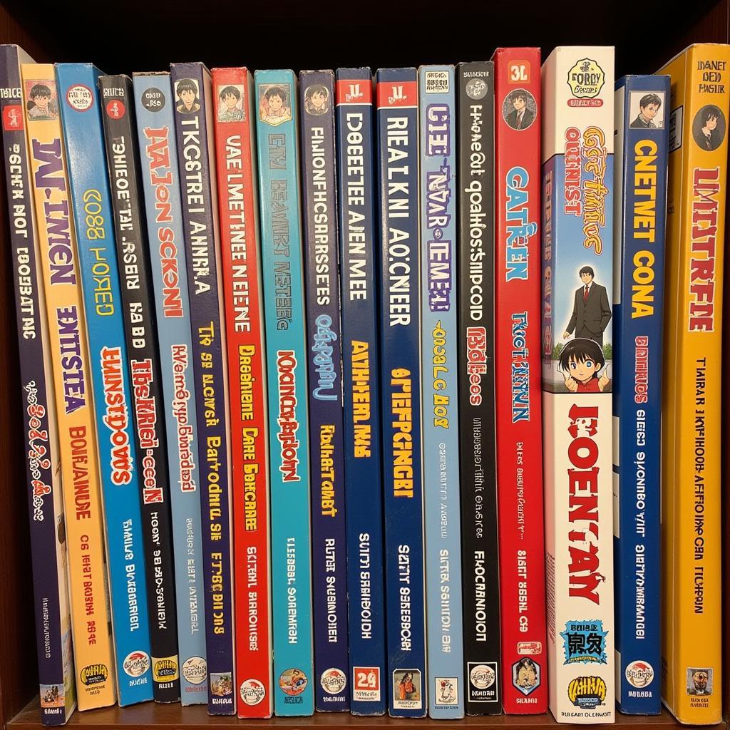 A Collection of Detective Conan English Manga Volumes