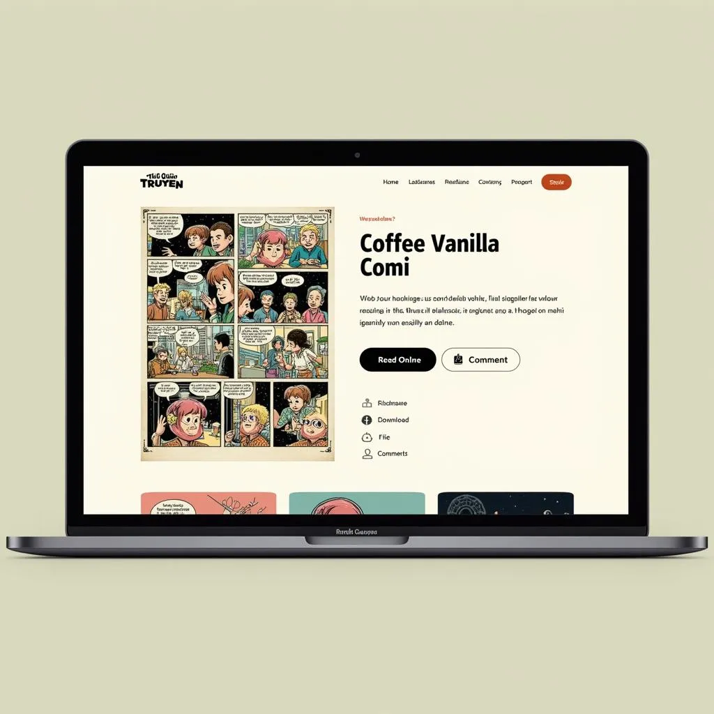 Đọc truyện tranh Coffee Vanilla tại website Thu Quán Truyện