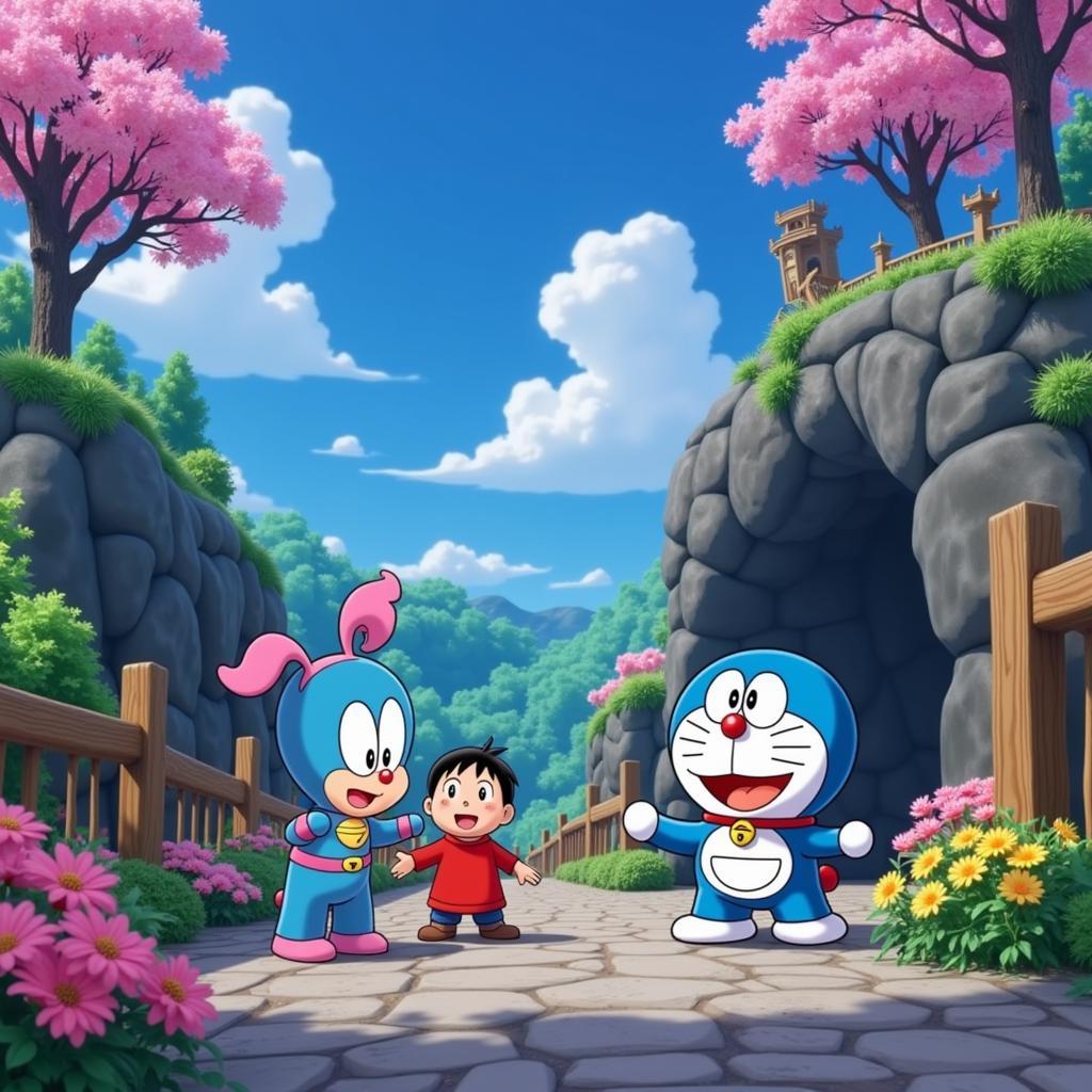 Doraemon lồng tiếng truyện dài với hình ảnh sống động