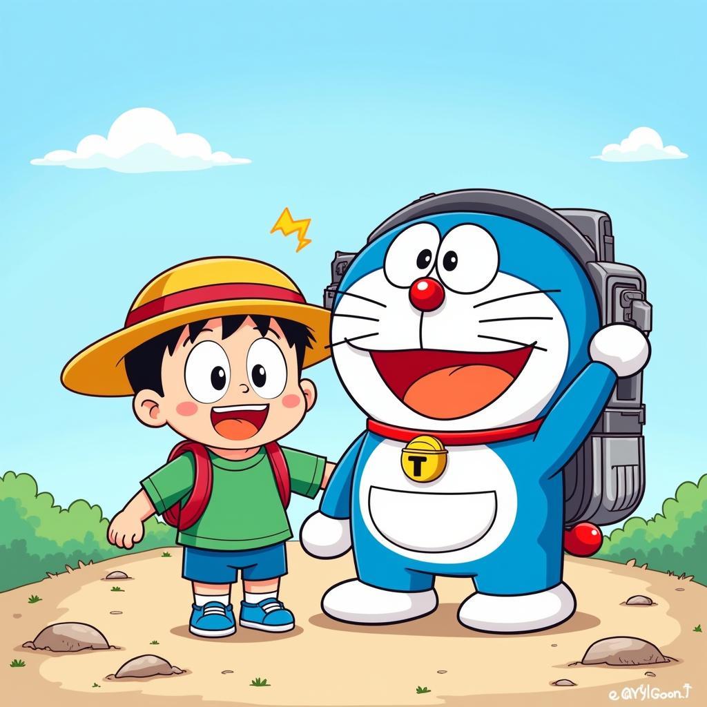 Doraemon và Nobita phiêu lưu cùng nhau