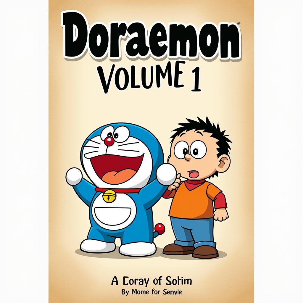 Bìa truyện Doraemon tập 1