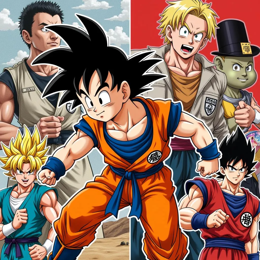 Dragon Ball & Fist of the North Star - Những tượng đài của truyện tranh cú đấm.