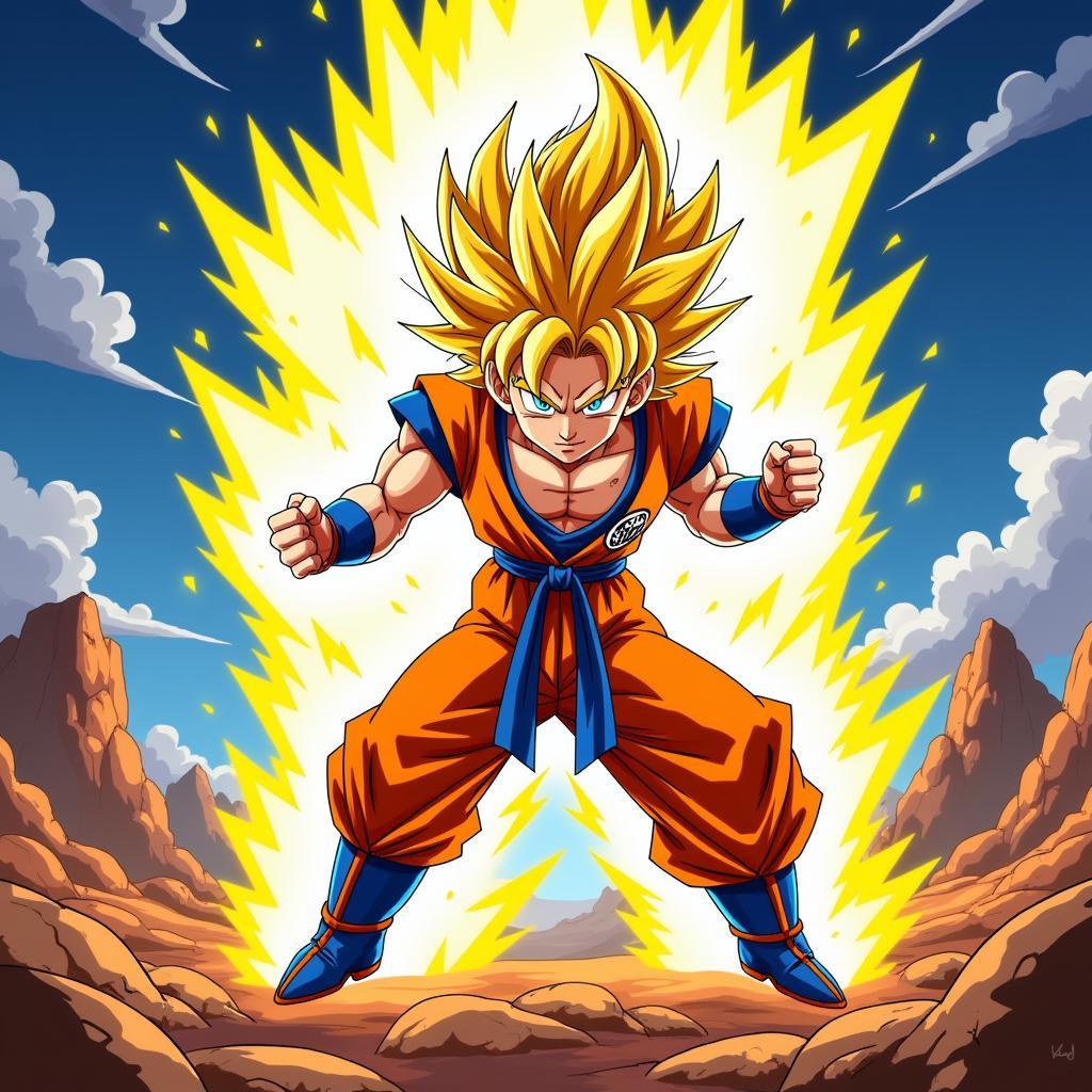 Goku - Siêu Saiyan huyền thoại