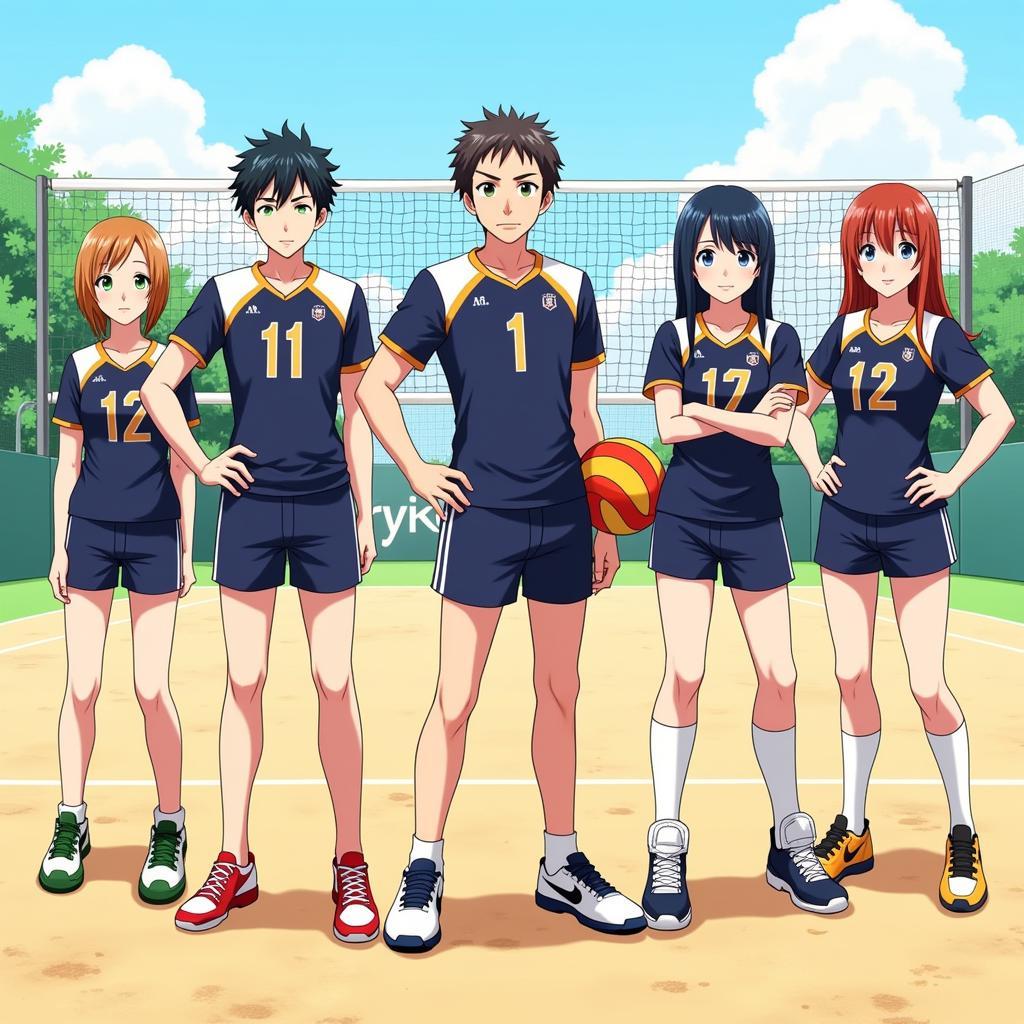 Haikyuu Truyện Tranh Bối Cảnh