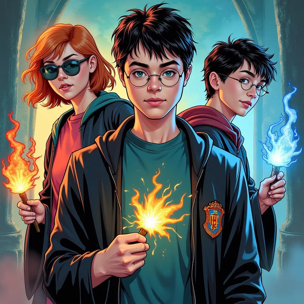 Truyện Tranh Harry Potter - Thế Giới Phép Thuật Hấp Dẫn