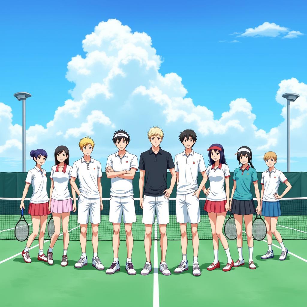 The New Prince of Tennis characters