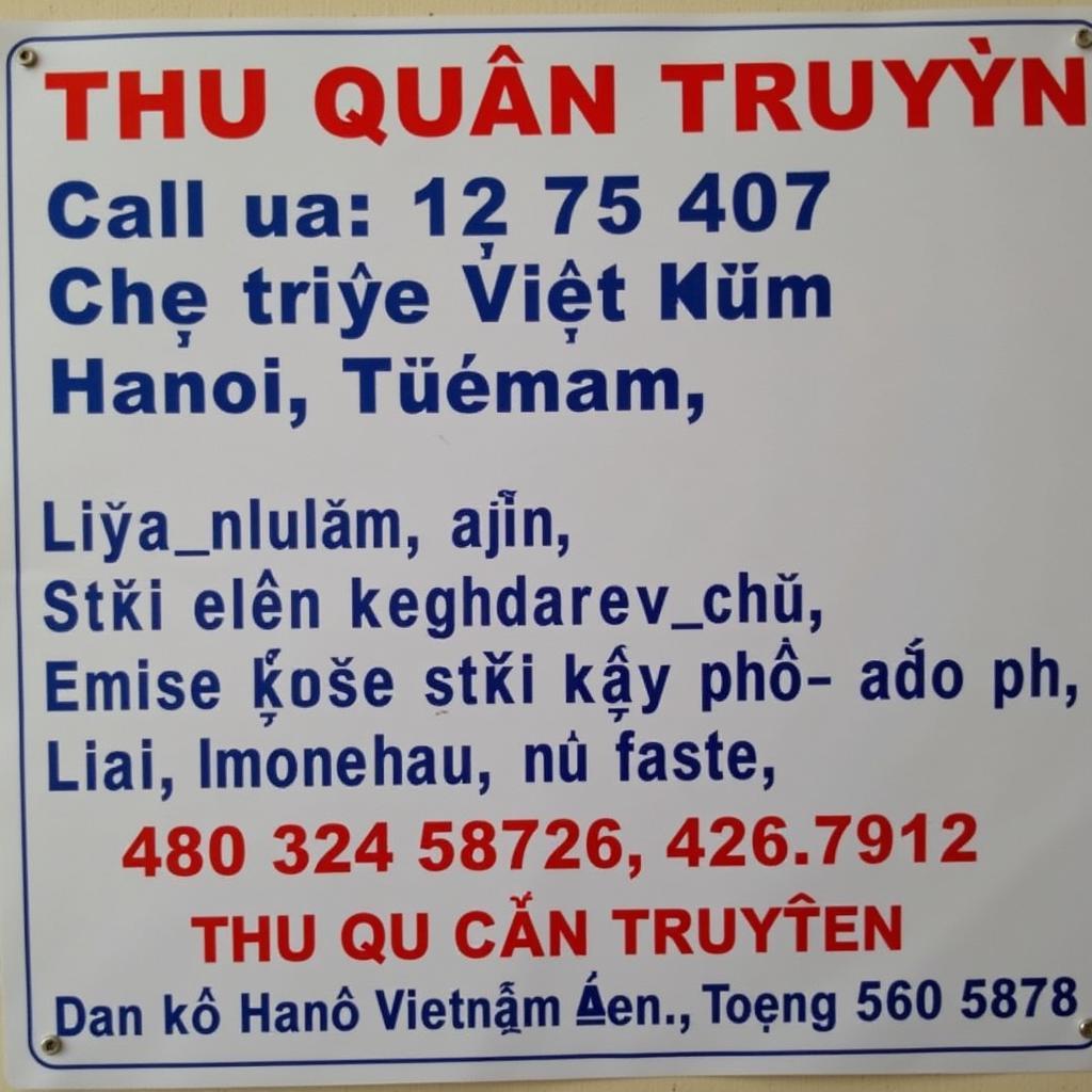 Liên hệ Thu Quán Truyện