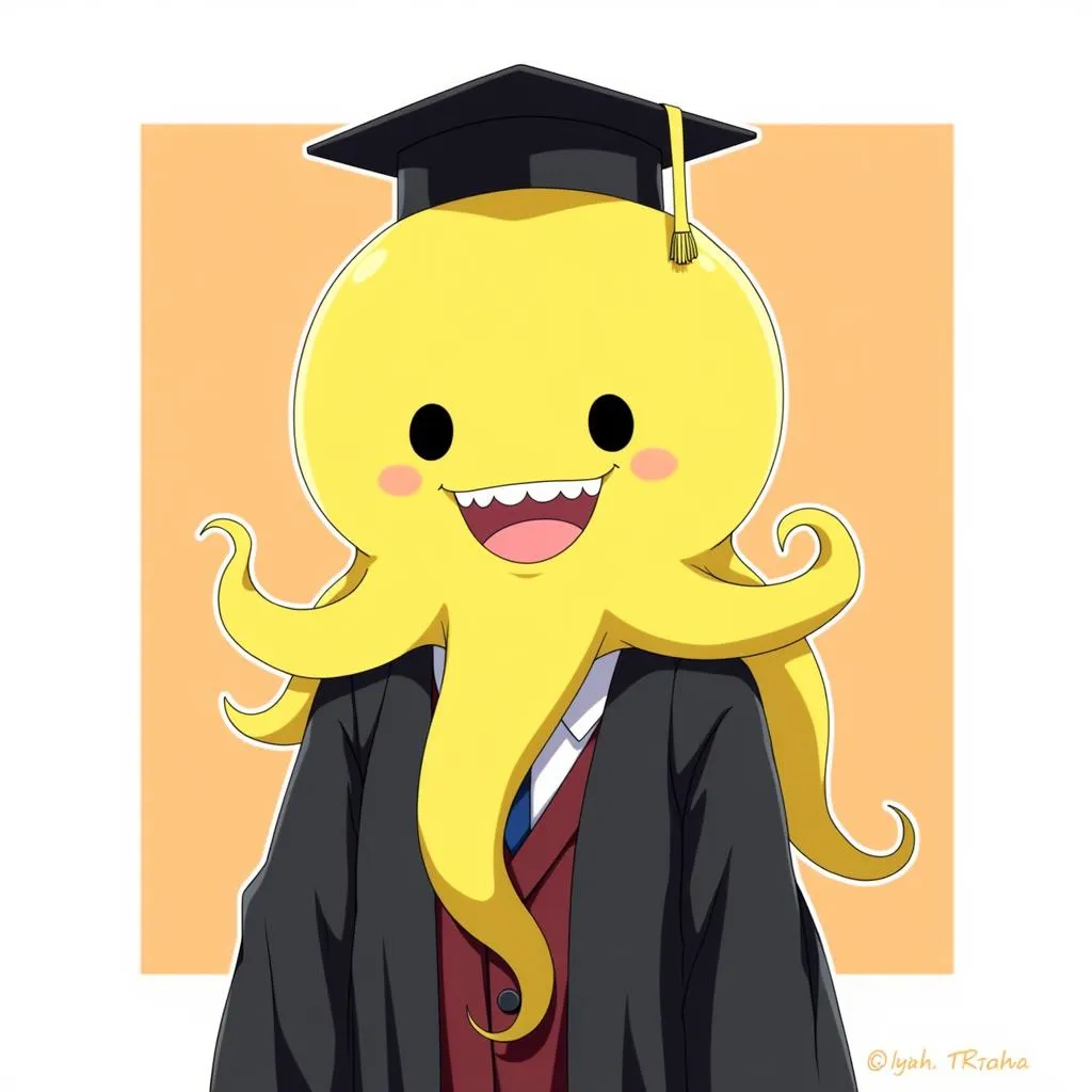 Giáo viên Koro-sensei trong Lớp Học Ám Sát