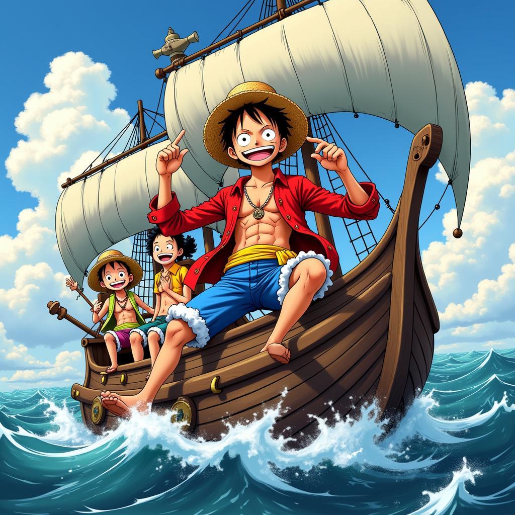 Luffy Mũ Rơm và đồng đội