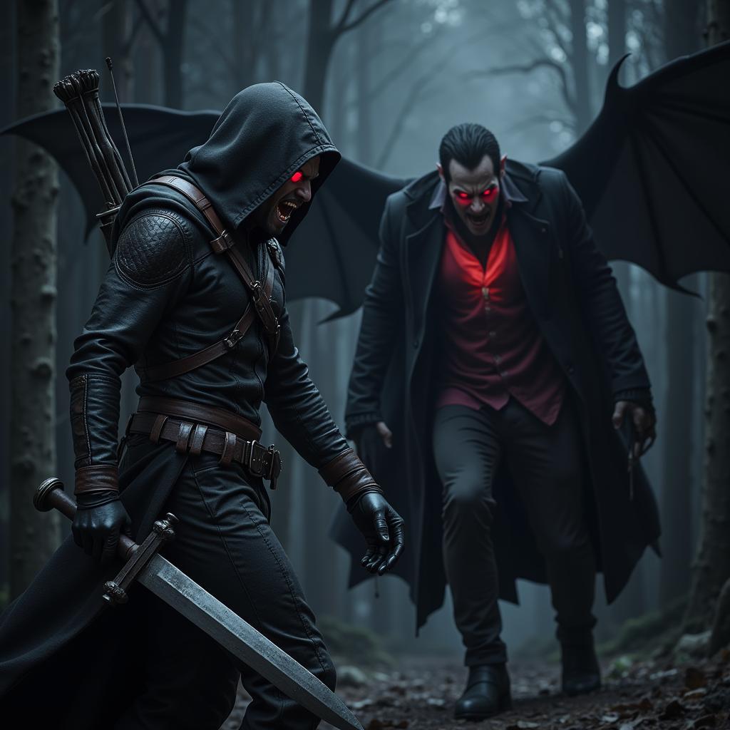 Vampire Hunter Confrontation