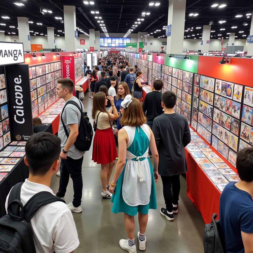 Exploring a Manga Convention