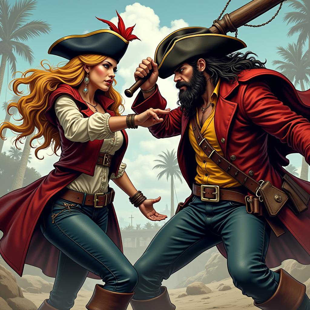 Miss Fortune Đối Đầu Gangplank