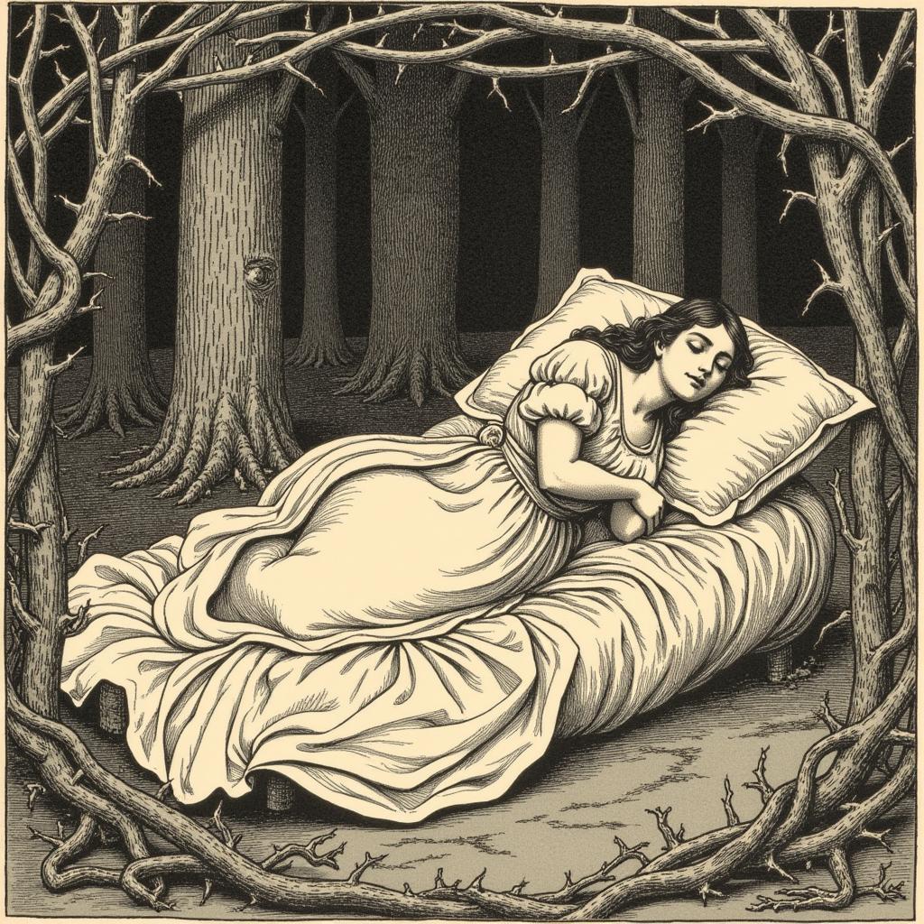 The origin of Sleeping Beauty story