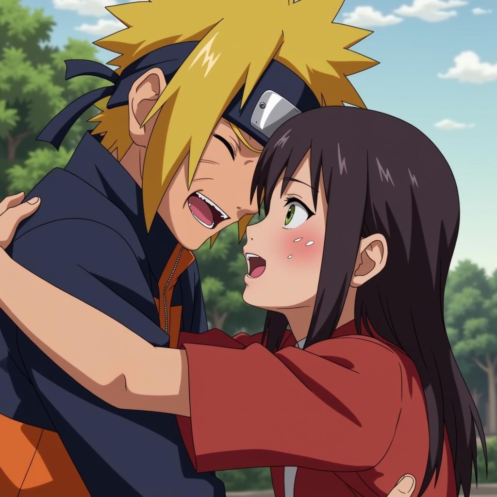 Naruto và Hinata tái ngộ