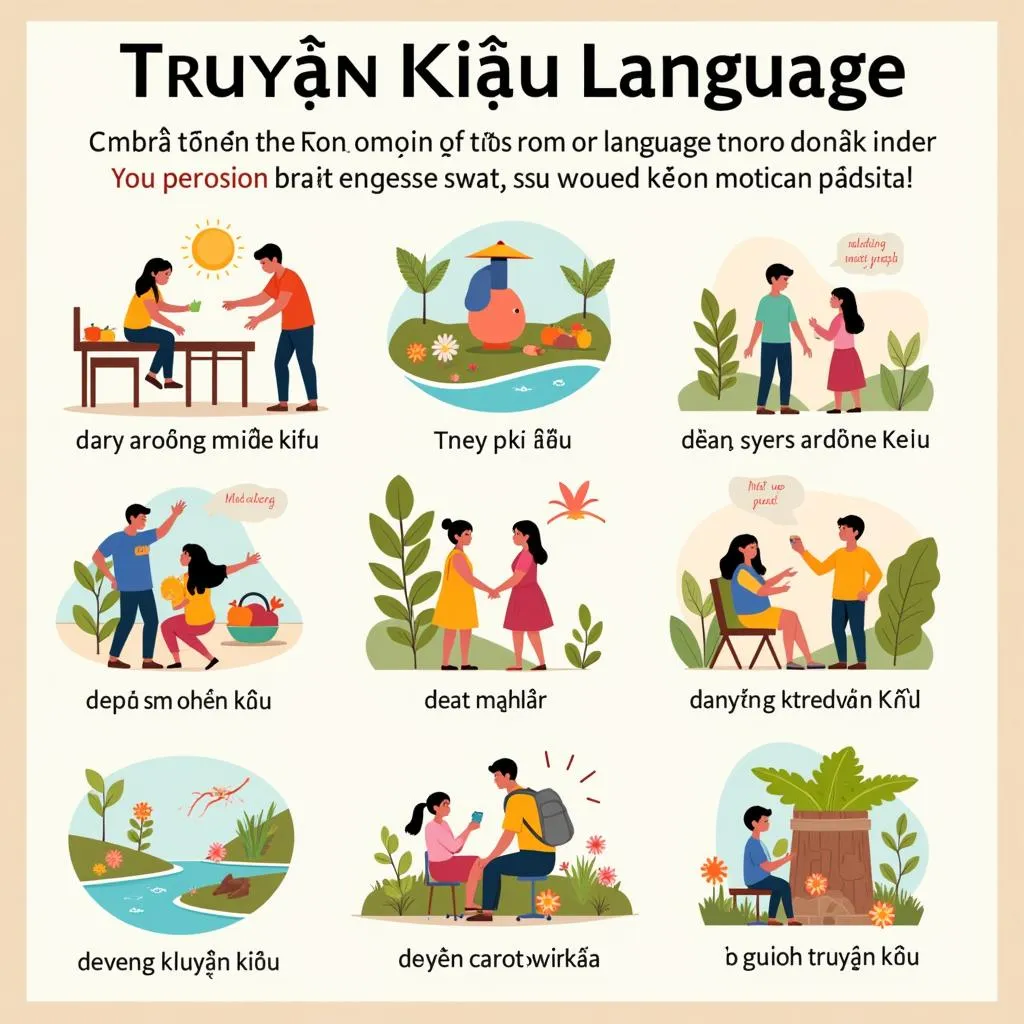 Ngôn Ngữ Dân Gian Truyện Kiều