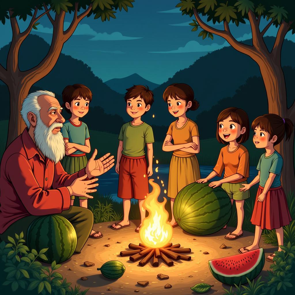 The Origin of Watermelon Fairy Tales