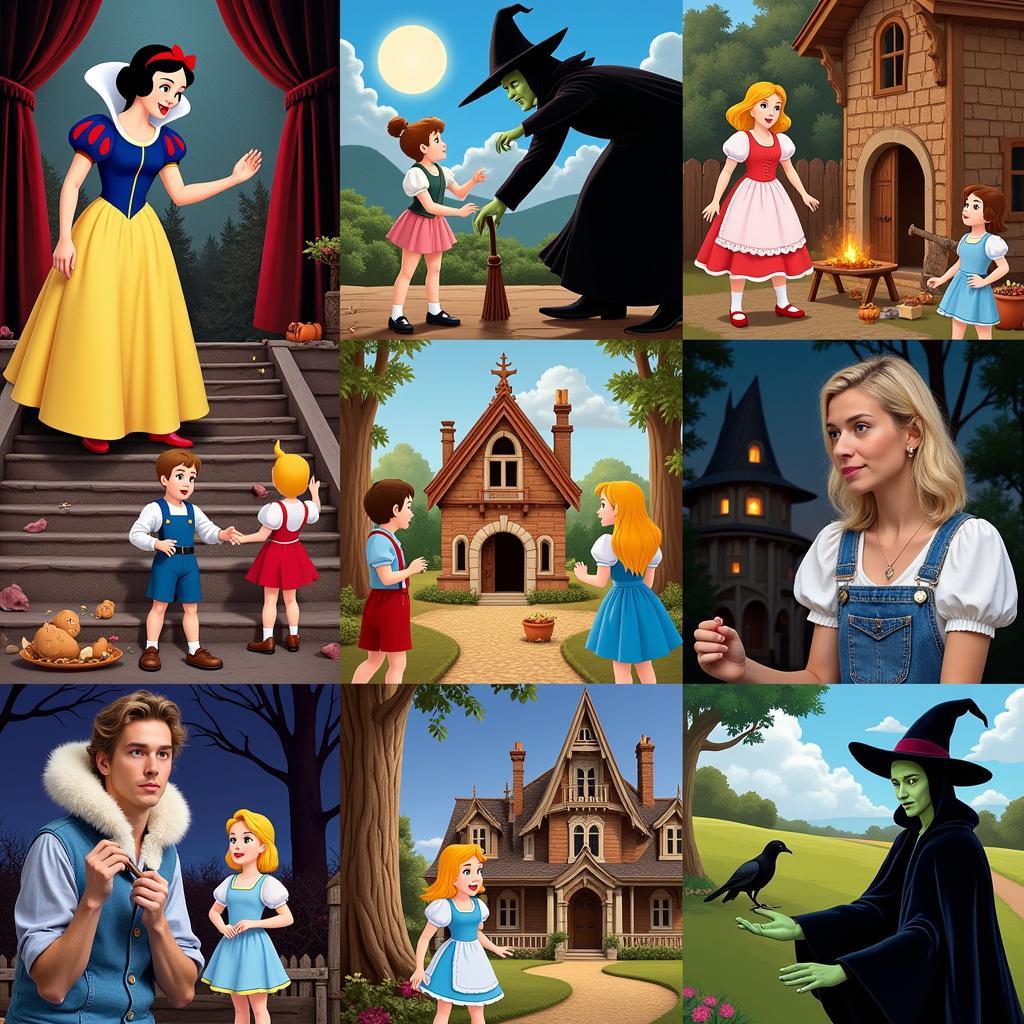 Famous Fairy Tales Featuring Witches