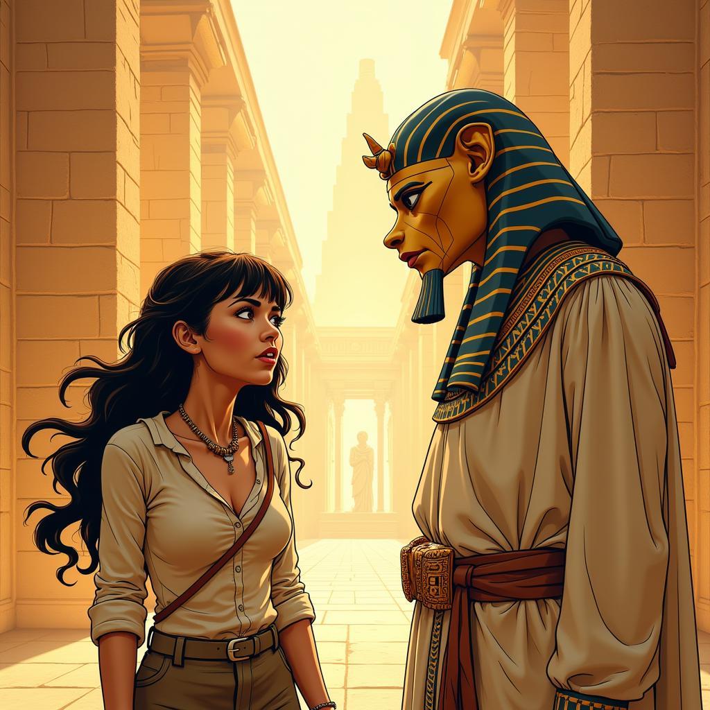 Nữ Chính Xuyên Không Gặp Pharaoh