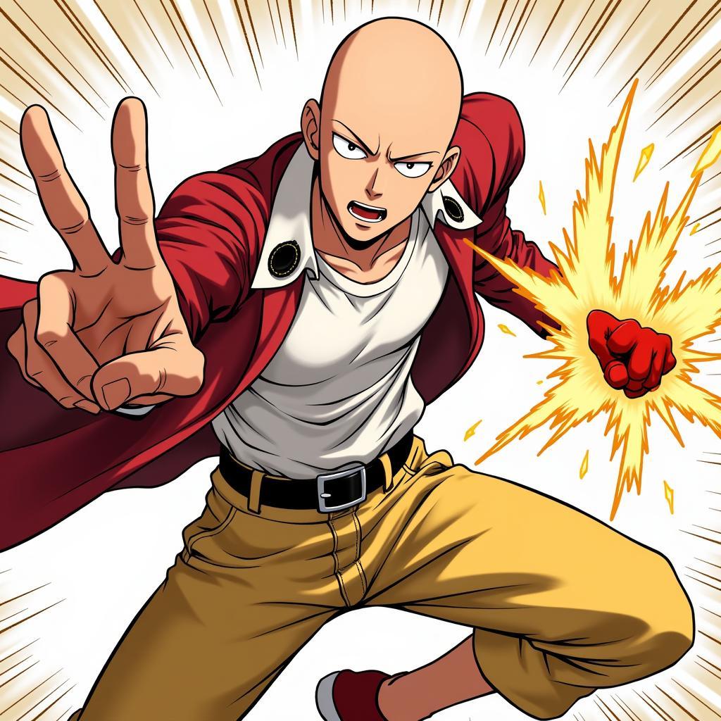 One Punch Man Saitama