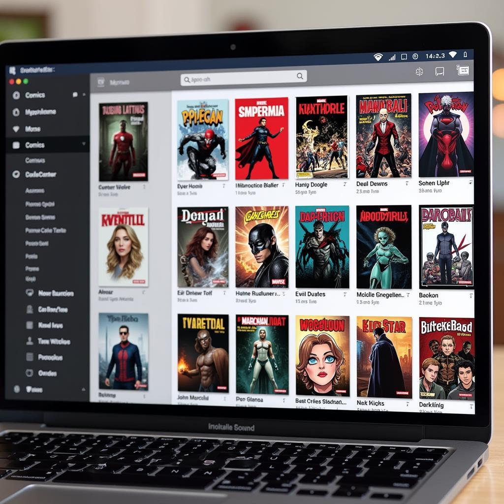 Organizing Digital Comic Library