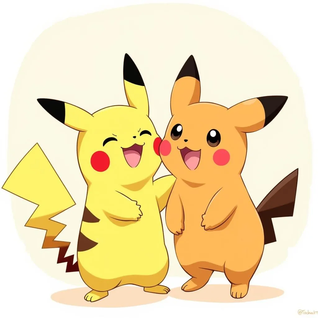 Pikachu và Pippi:  Tình Bạn Vượt Qua Mọi Khoảng Cách