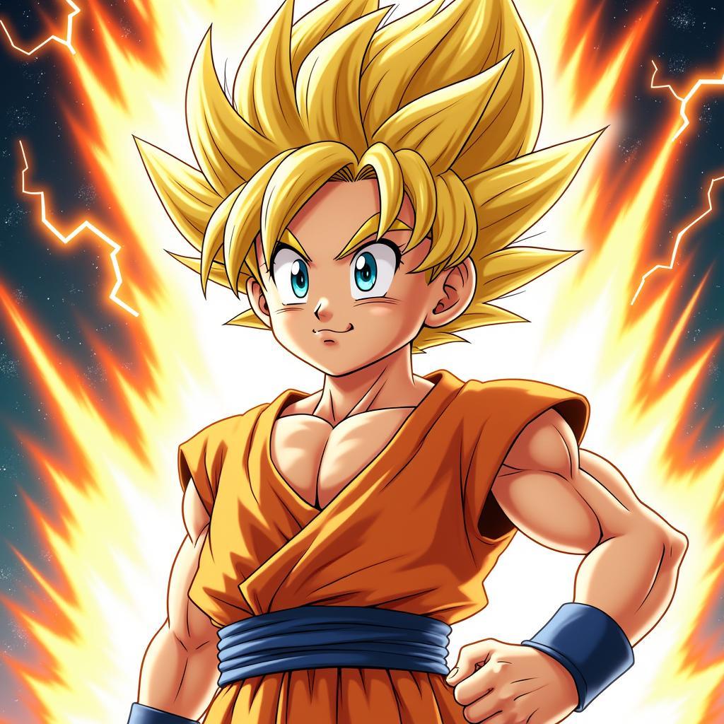 Son Goku Biến Hình Super Saiyan