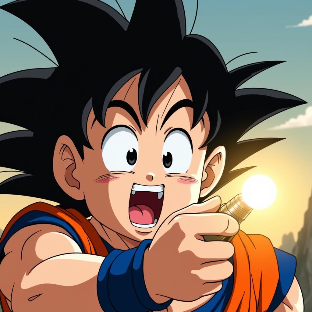 Son Goku truy tìm 7 viên ngọc rồng