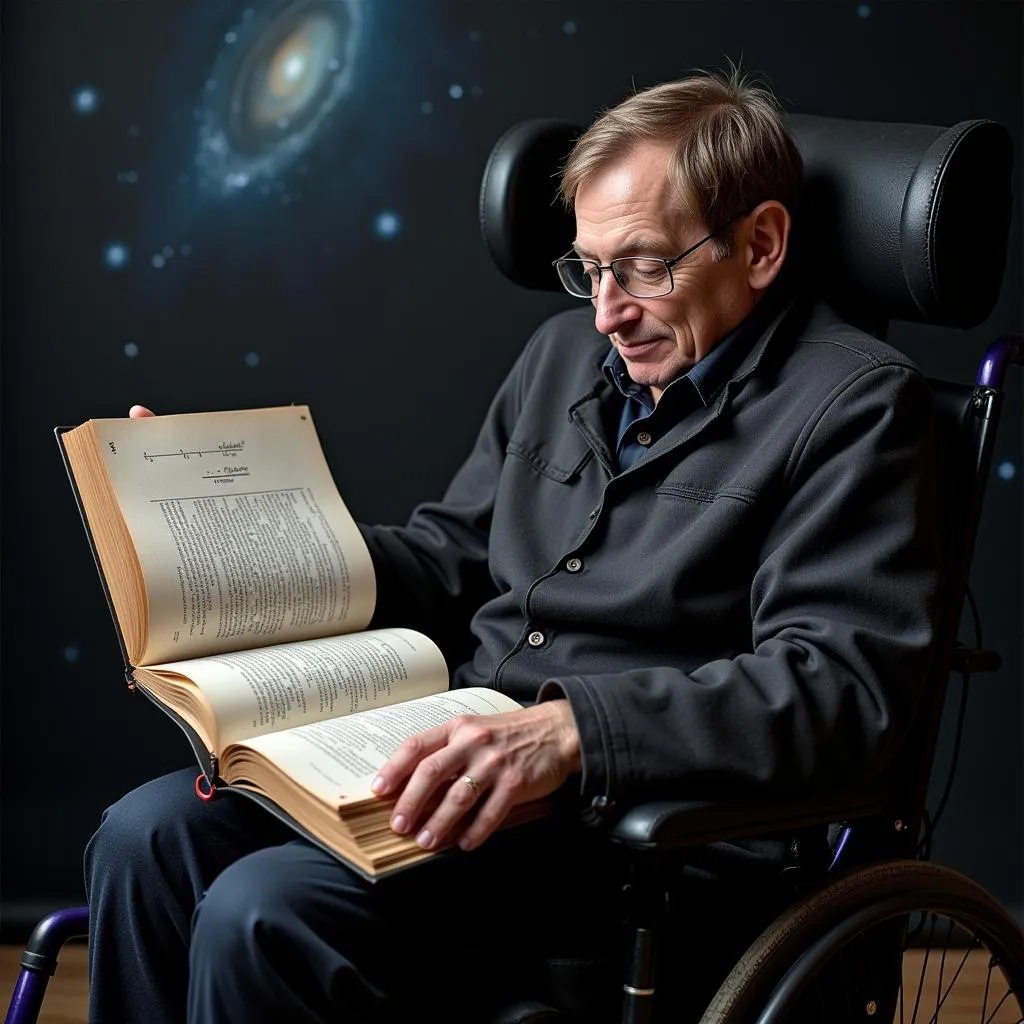 Stephen Hawking nghiên cứu về vũ trụ