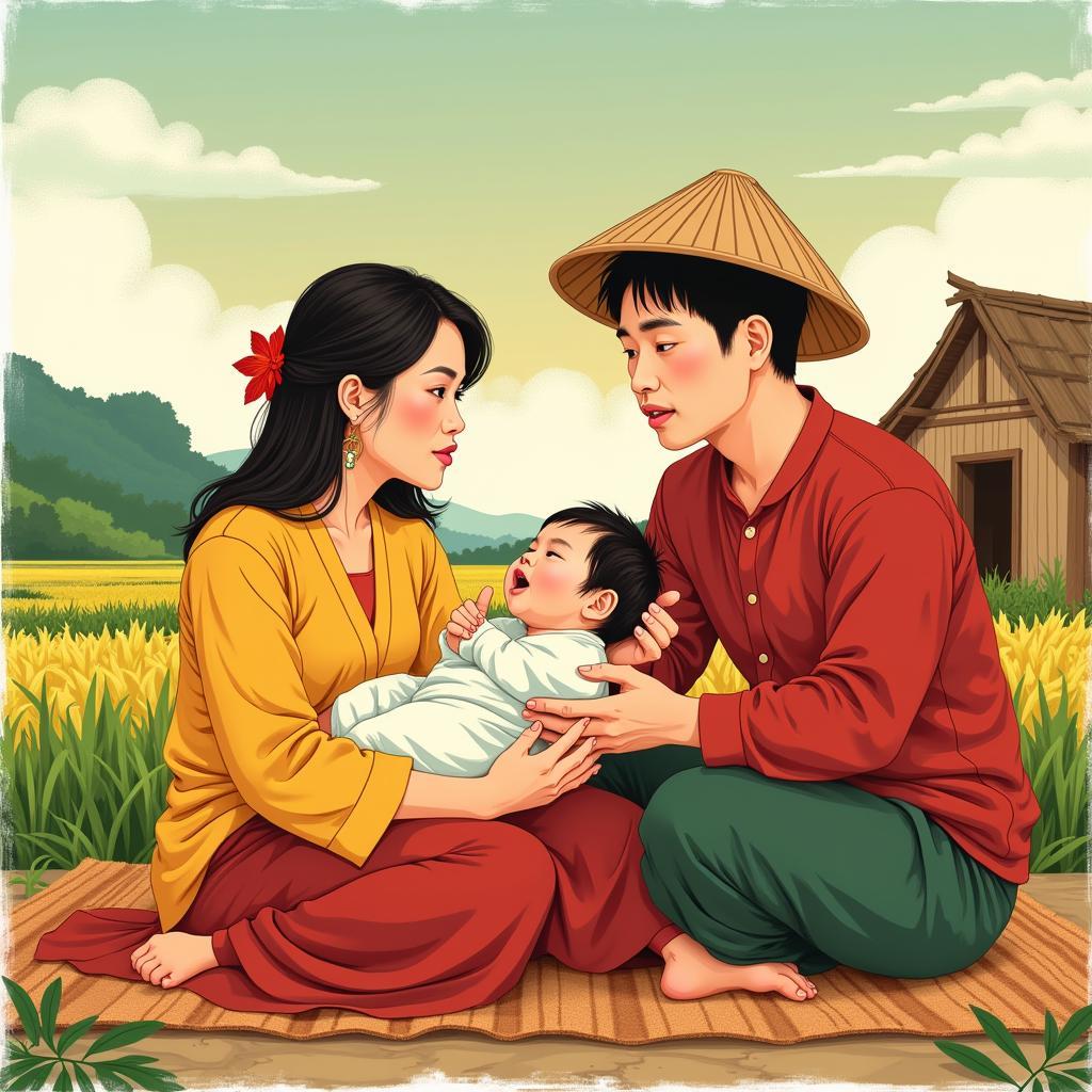 Sự ra đời của Thánh Gióng