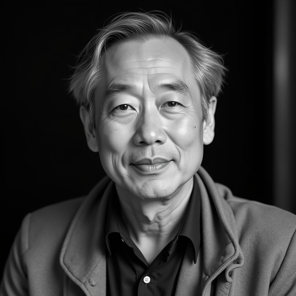 Portrait of writer Thach Lam