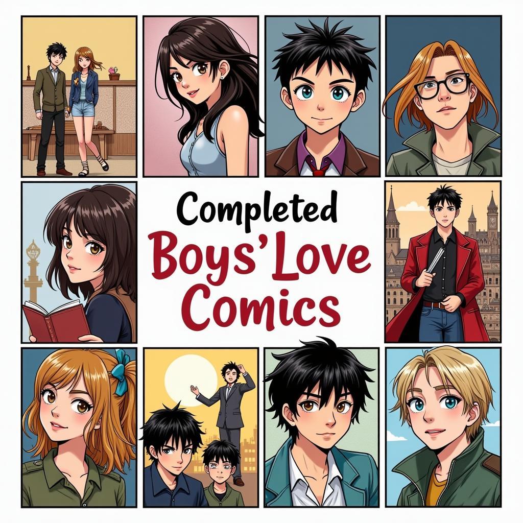 The diverse world of completed boys' love comics