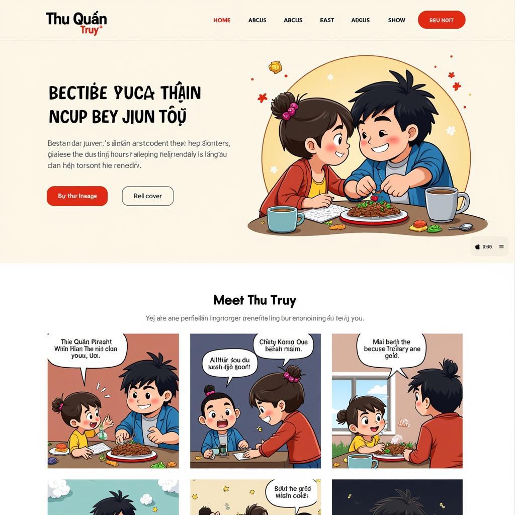 Website Thu Quán Truyện