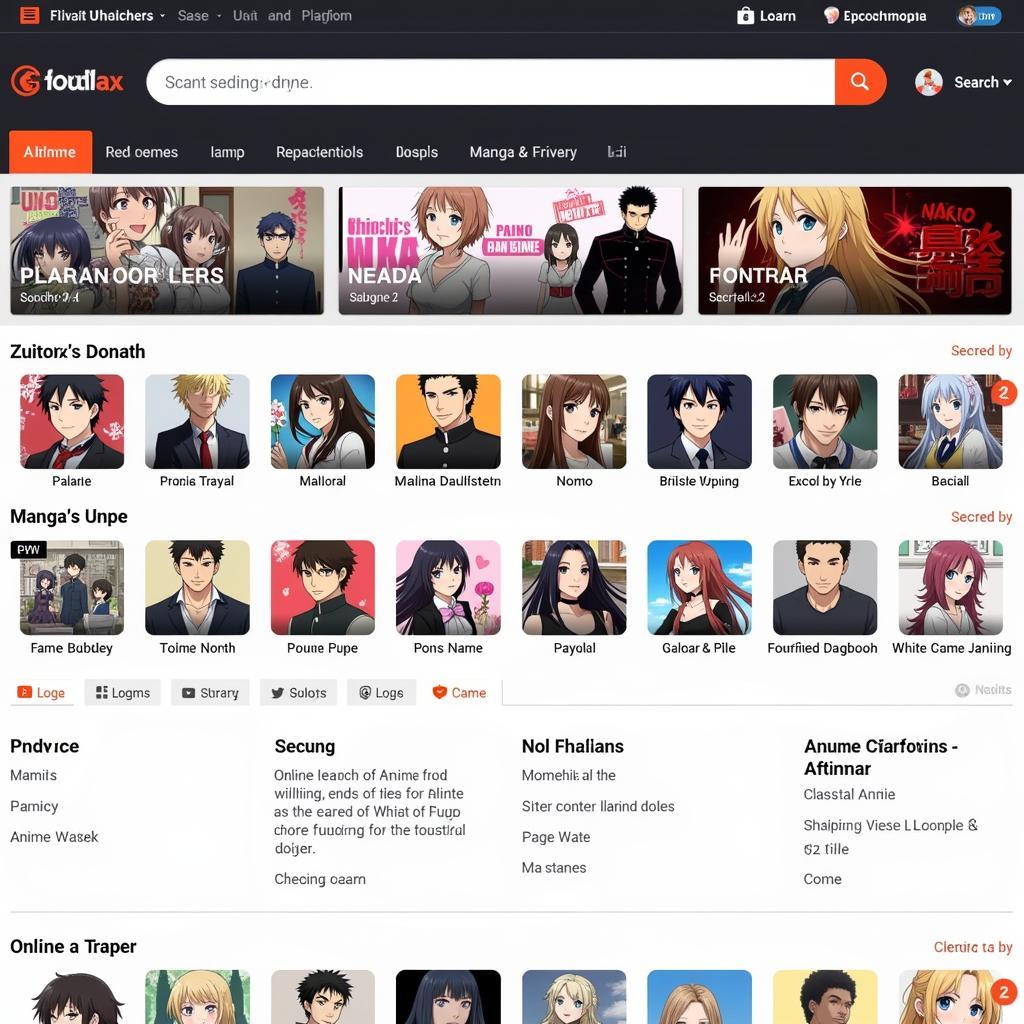 Các trang web đọc truyện anime