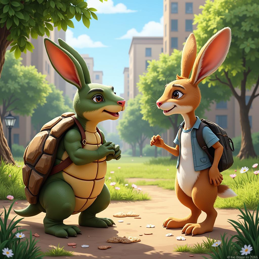 Modern Tortoise and Hare