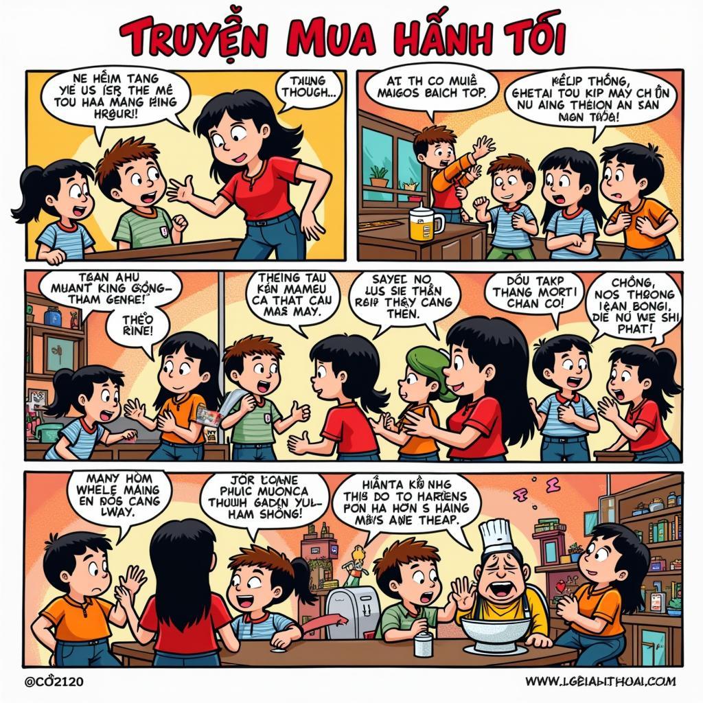 The Perfect Blend of Humor and Excellence in "Truyện Ai Mua Hành Tôi" Comics