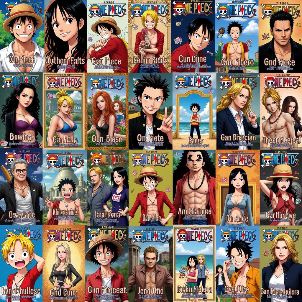 Độc đáo trong truyện đồng nhân One Piece