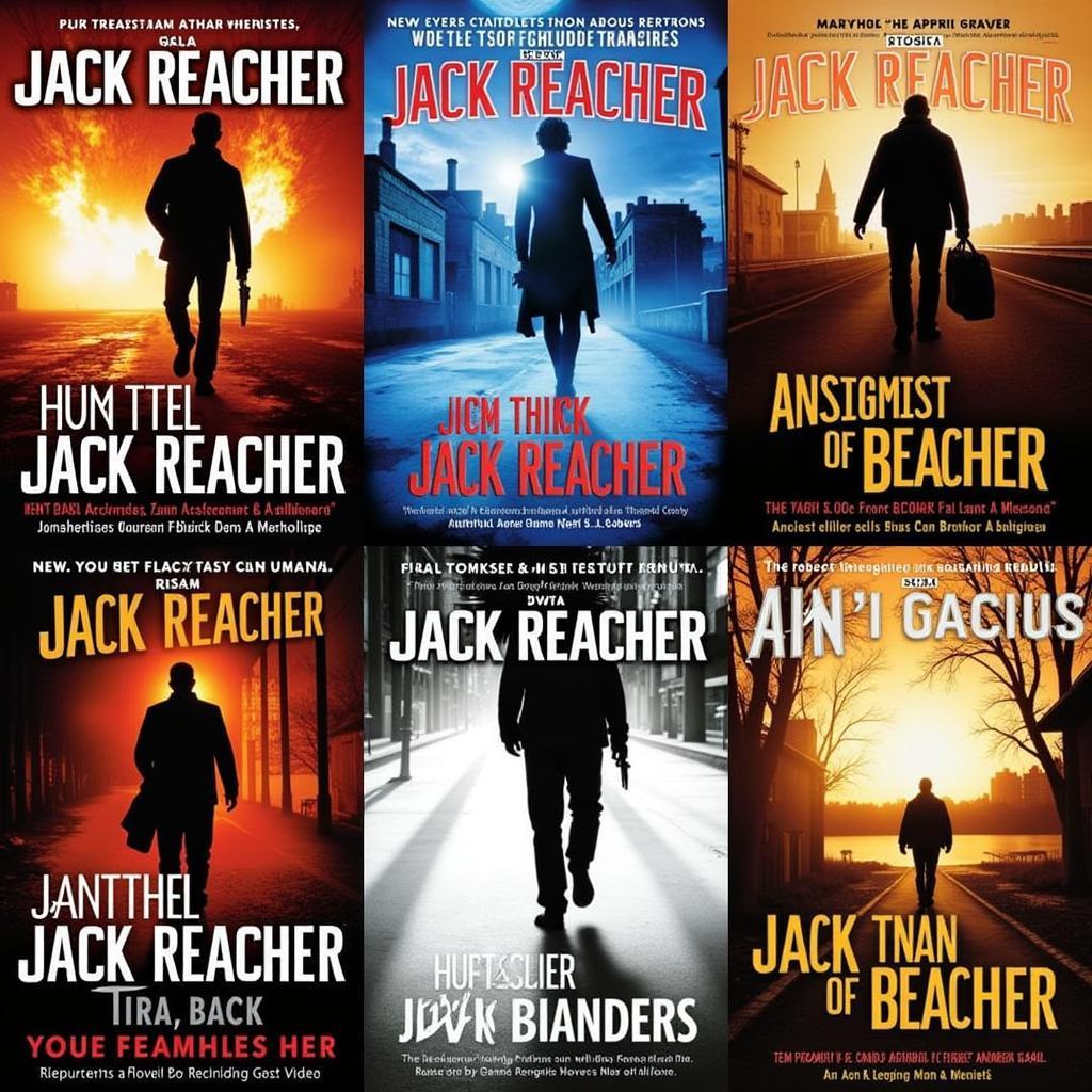 Bìa sách truyện Jack Reacher