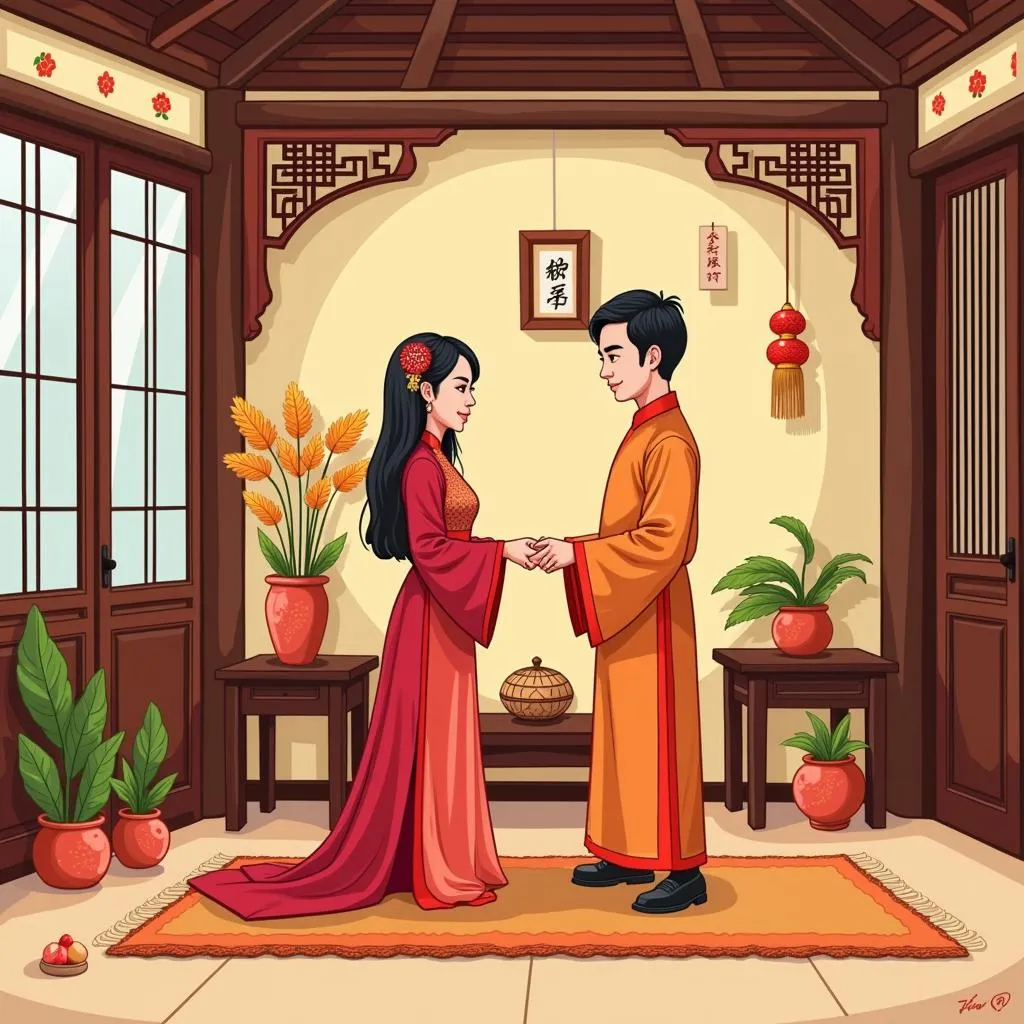 Truyện Nhà Bà Mai Lãng Mạn