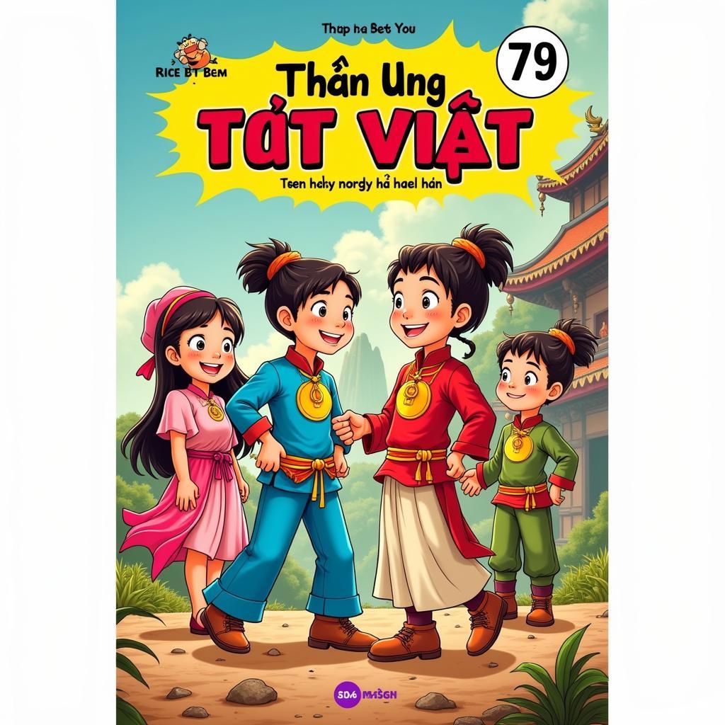 Bìa Truyện Thần Đồng Đất Việt Tập 79