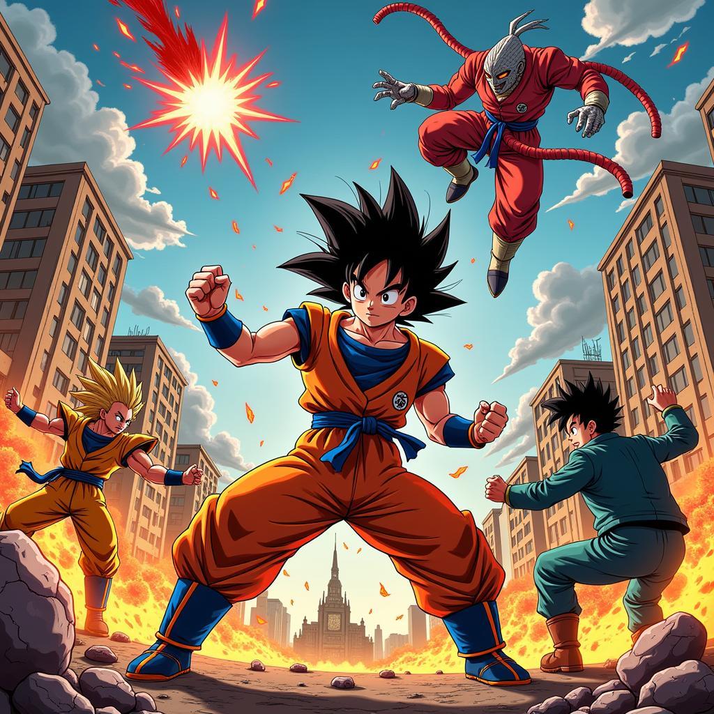 ví dụ truyện tranh shonen